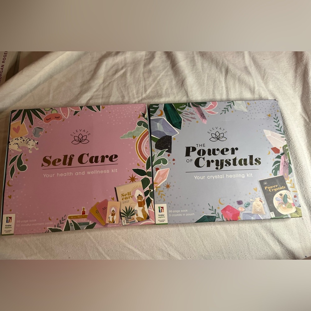 Elevate/Hinkler - Self Care and Power of Crystals Kit/Gift Sets